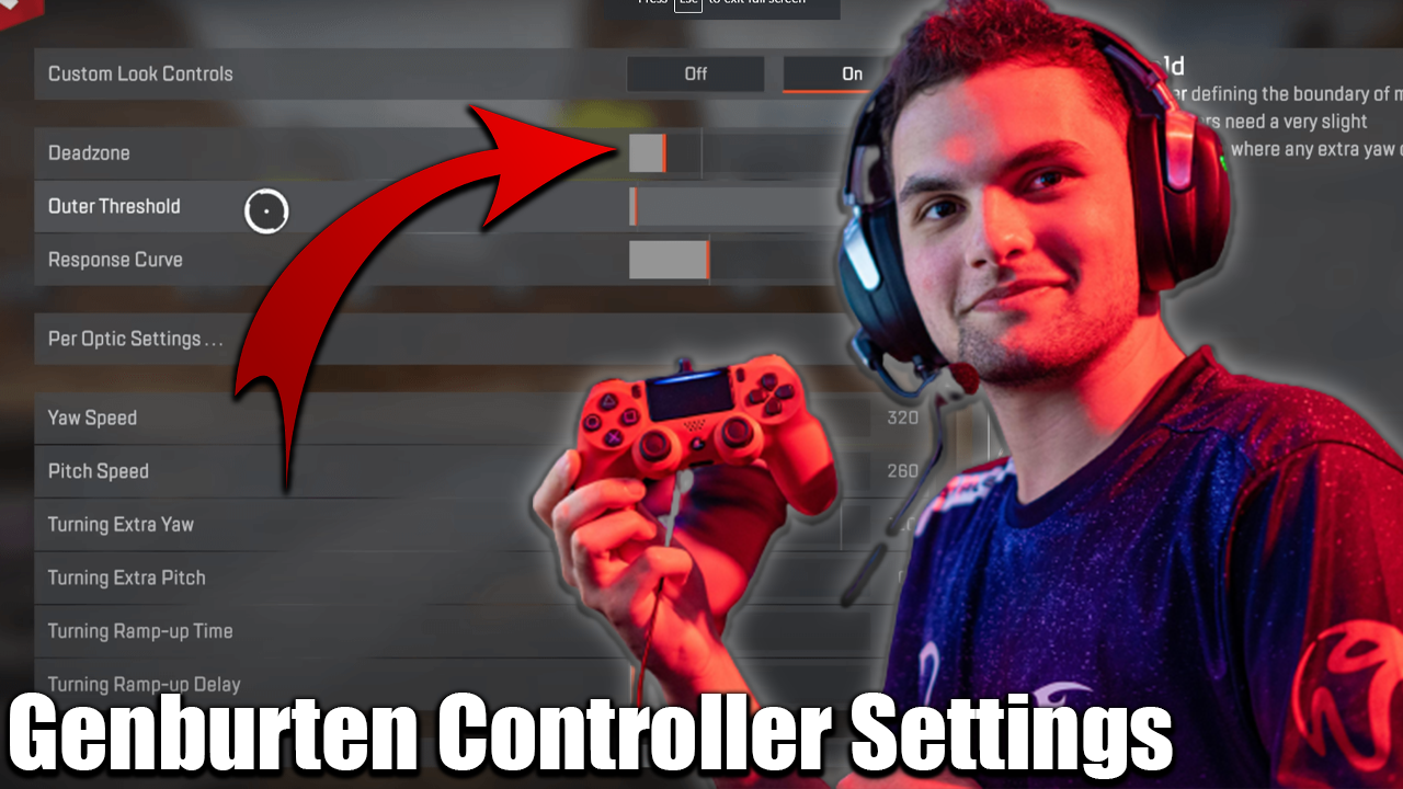 Genburten Apex Controller, Settings, Keybinds & More Top Twitch Streamers